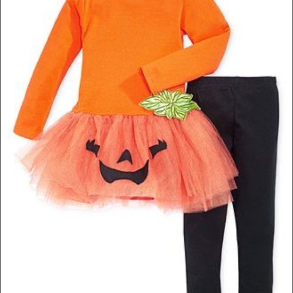 Blueberi Boulevard pumpkin tutu dress